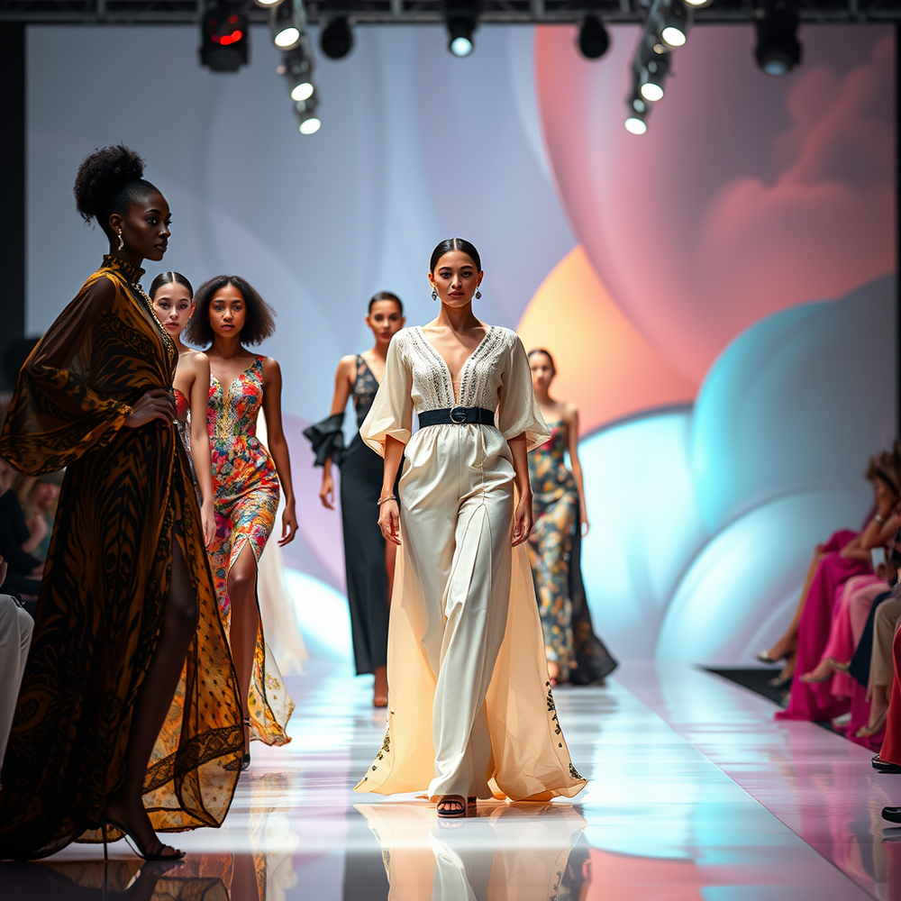 Fashion show generator website