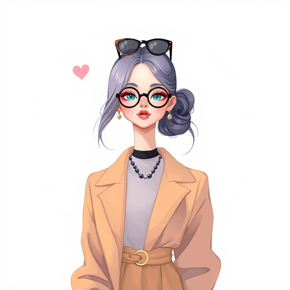 Fashionable Girls Watercolor Clipart website