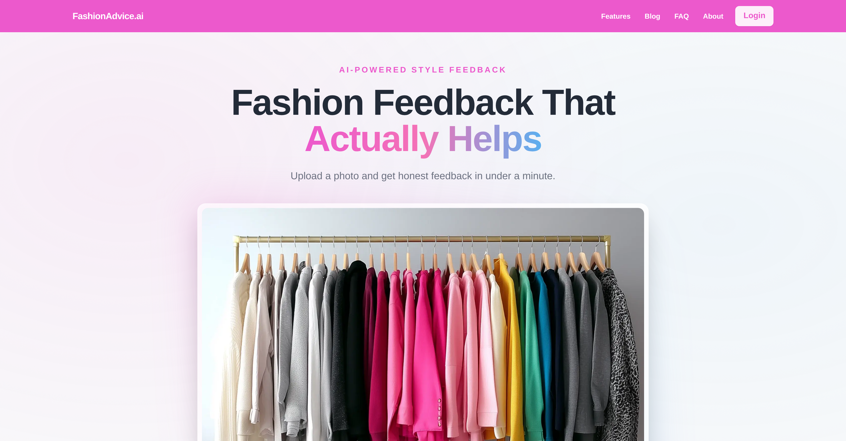 FashionAdvice.ai screenshot 1 FashionAdvice.ai screenshot 1