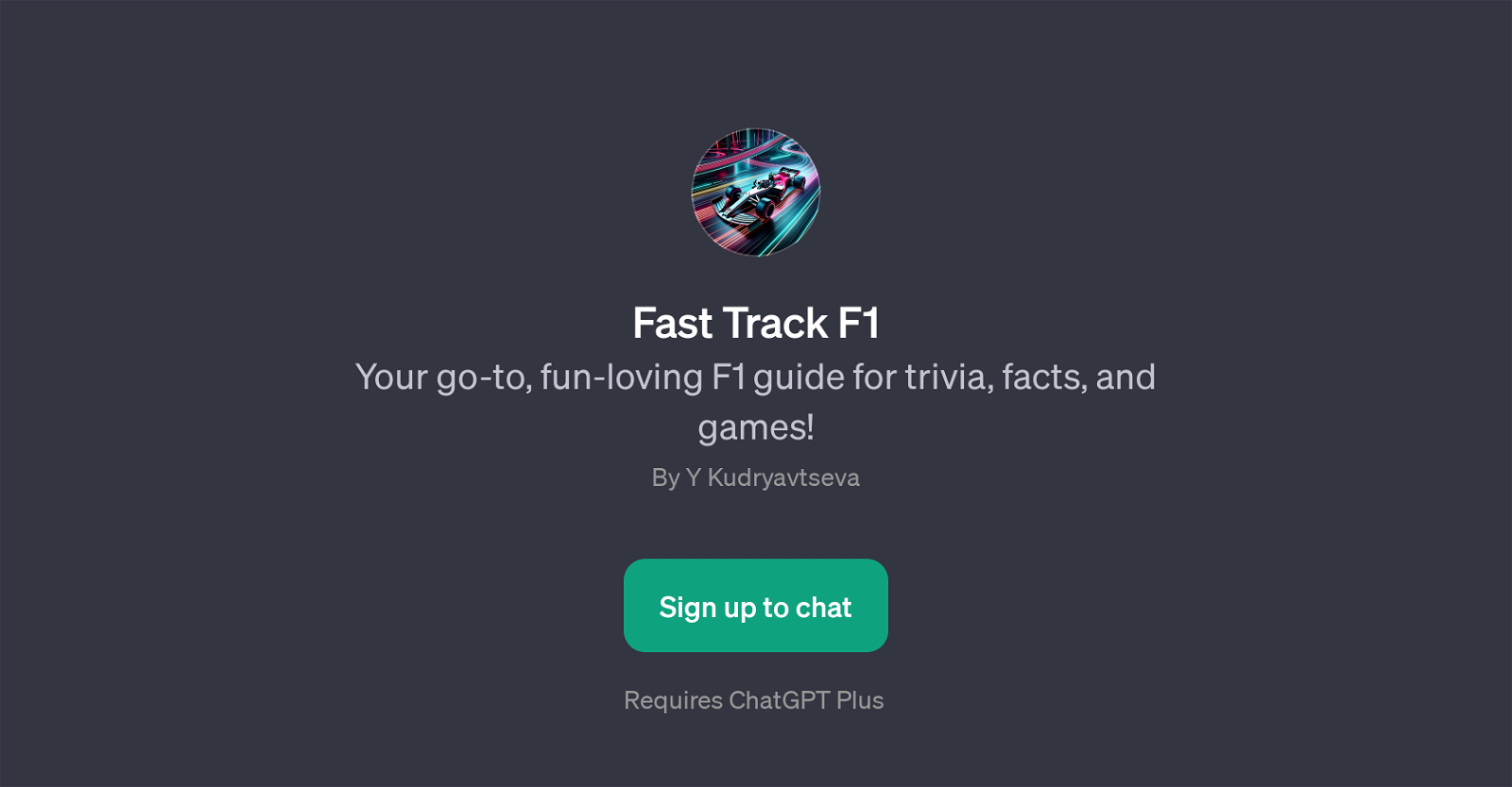 Fast Track F1 website