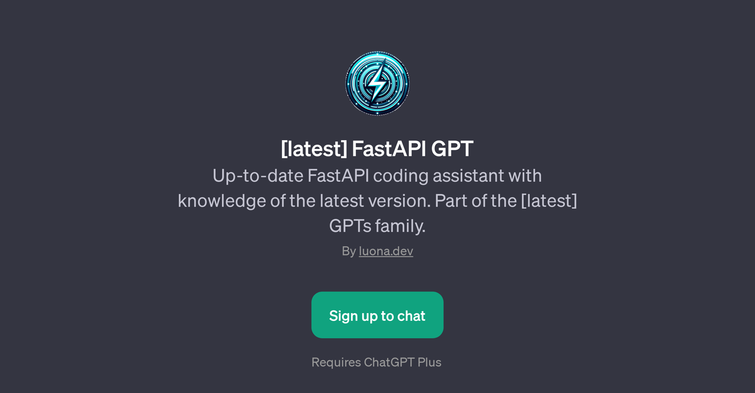 FastAPI GPT website