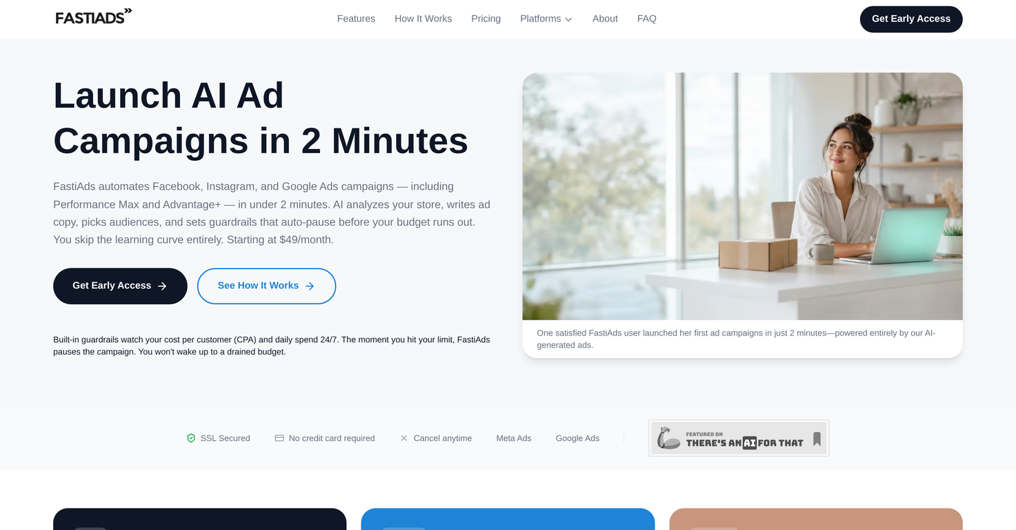 FastiAds website