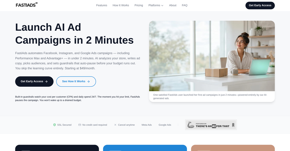 FastiAds website
