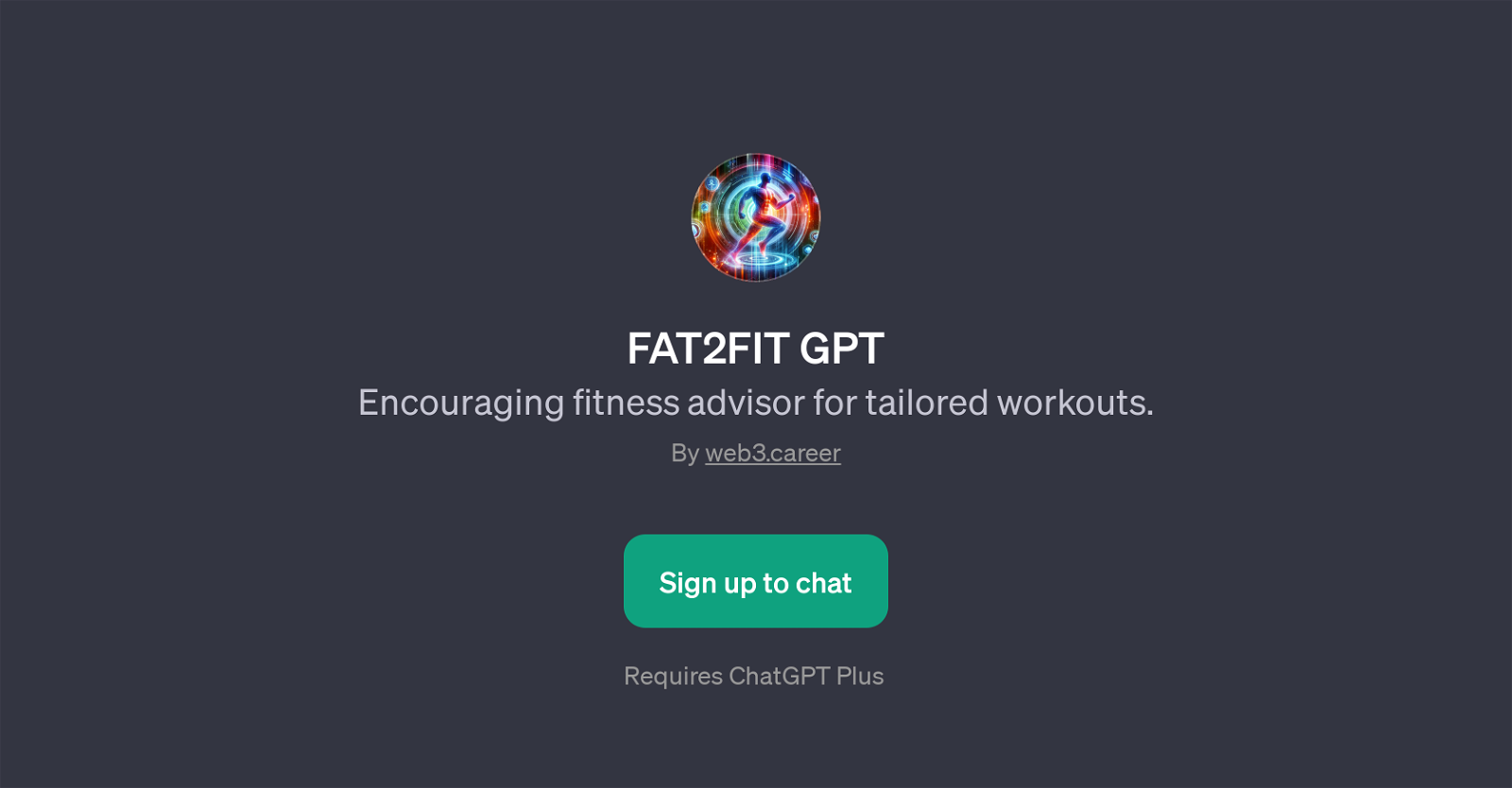 FAT2FIT GPT website