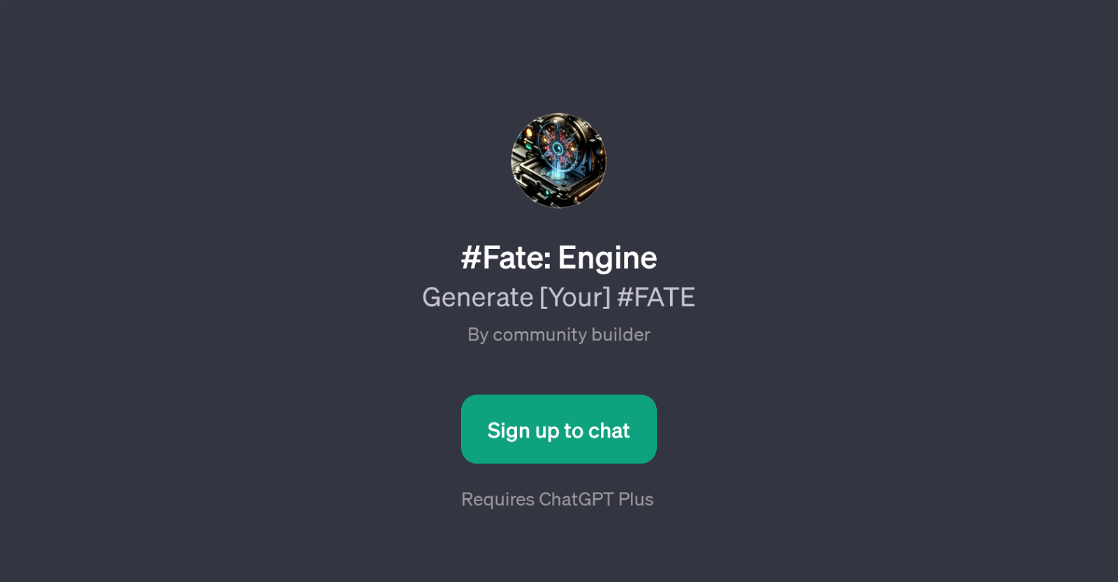 #Fate: Engine website