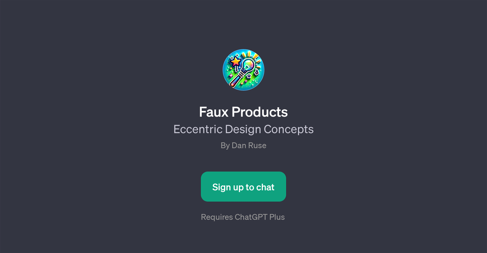 Faux Products website