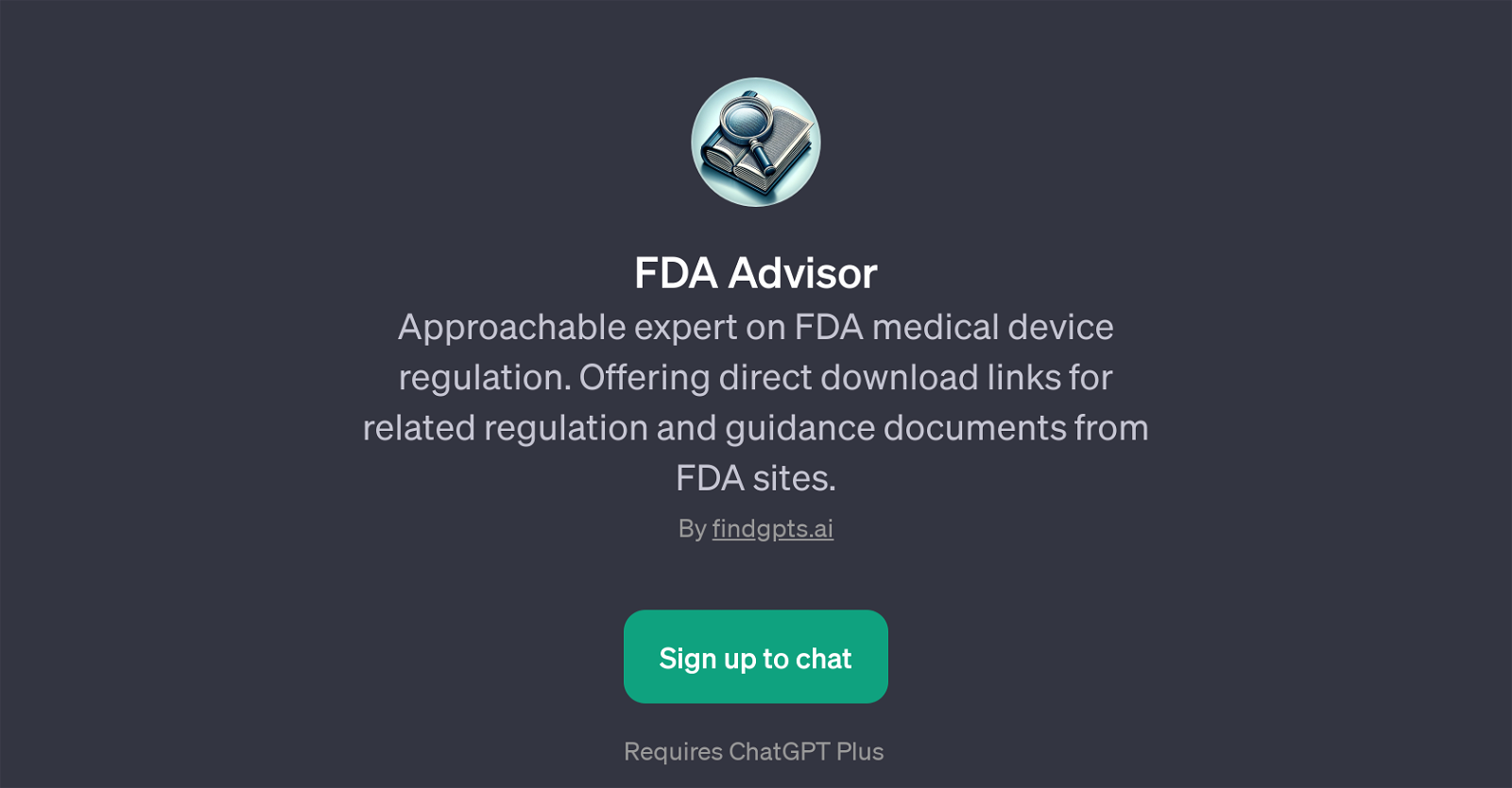 FDA Advisor website