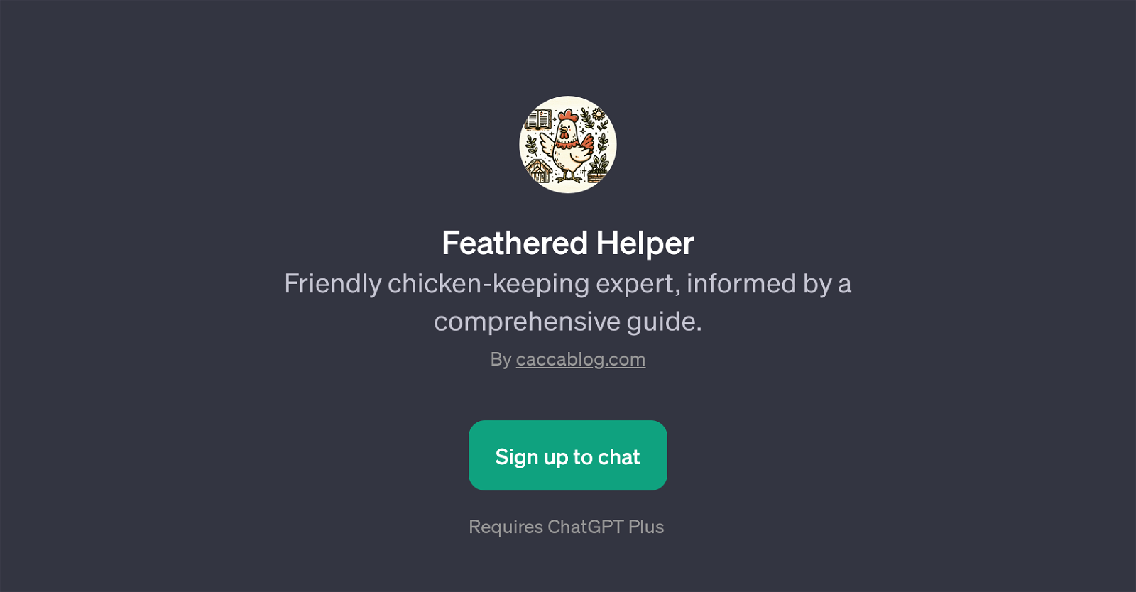 Feathered Helper website