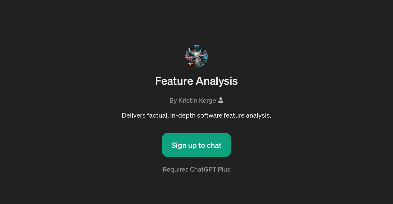 Feature Analysis website