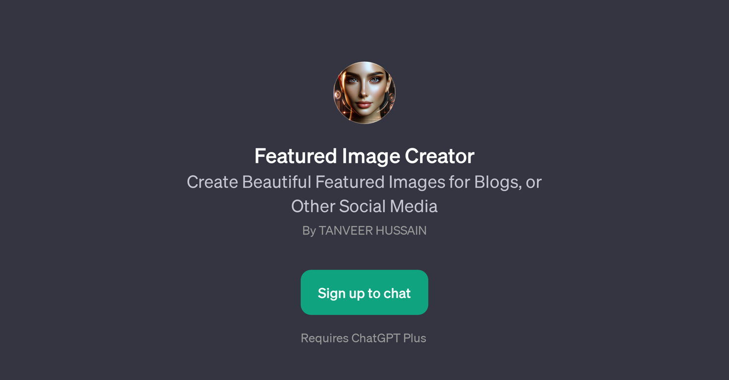 Featured Image Creator website