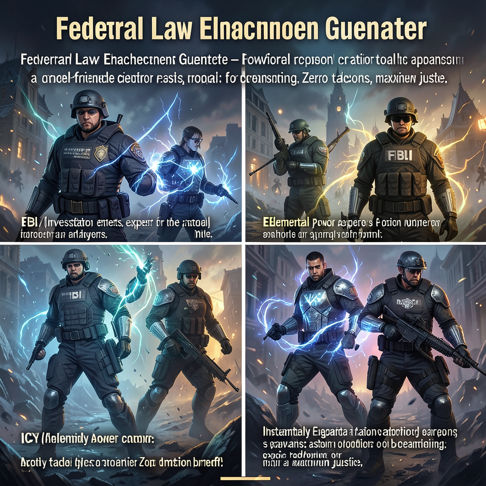 Federal Law Enforcement Generator website