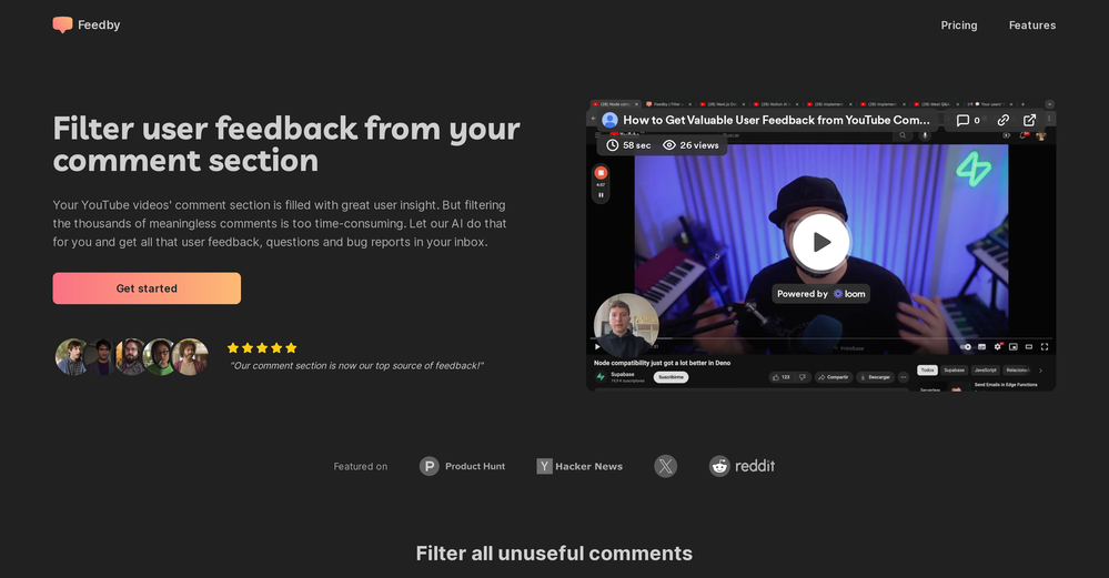 Feedby website