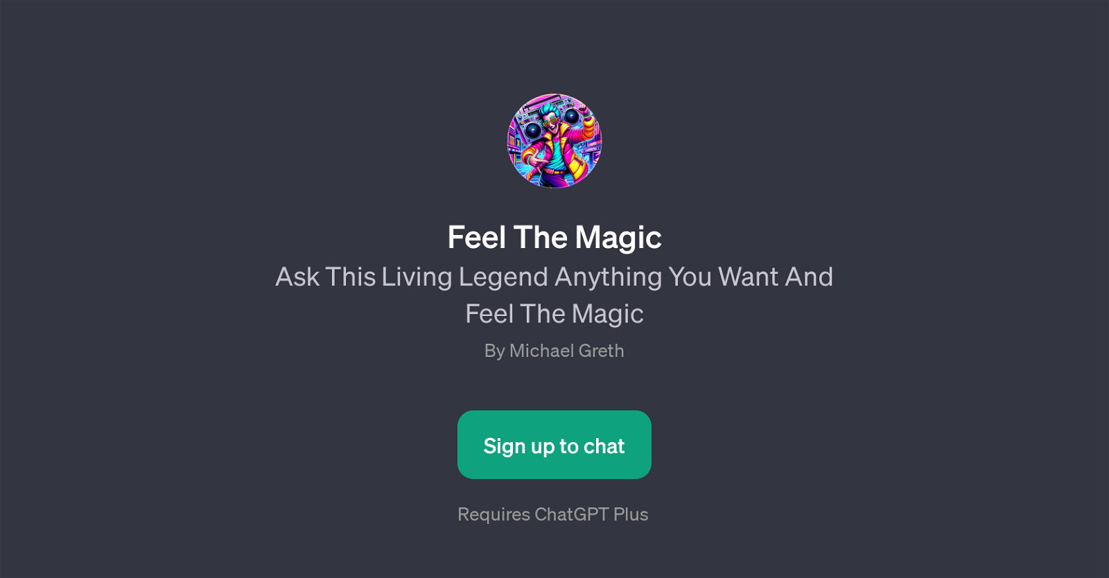 Feel The Magic website