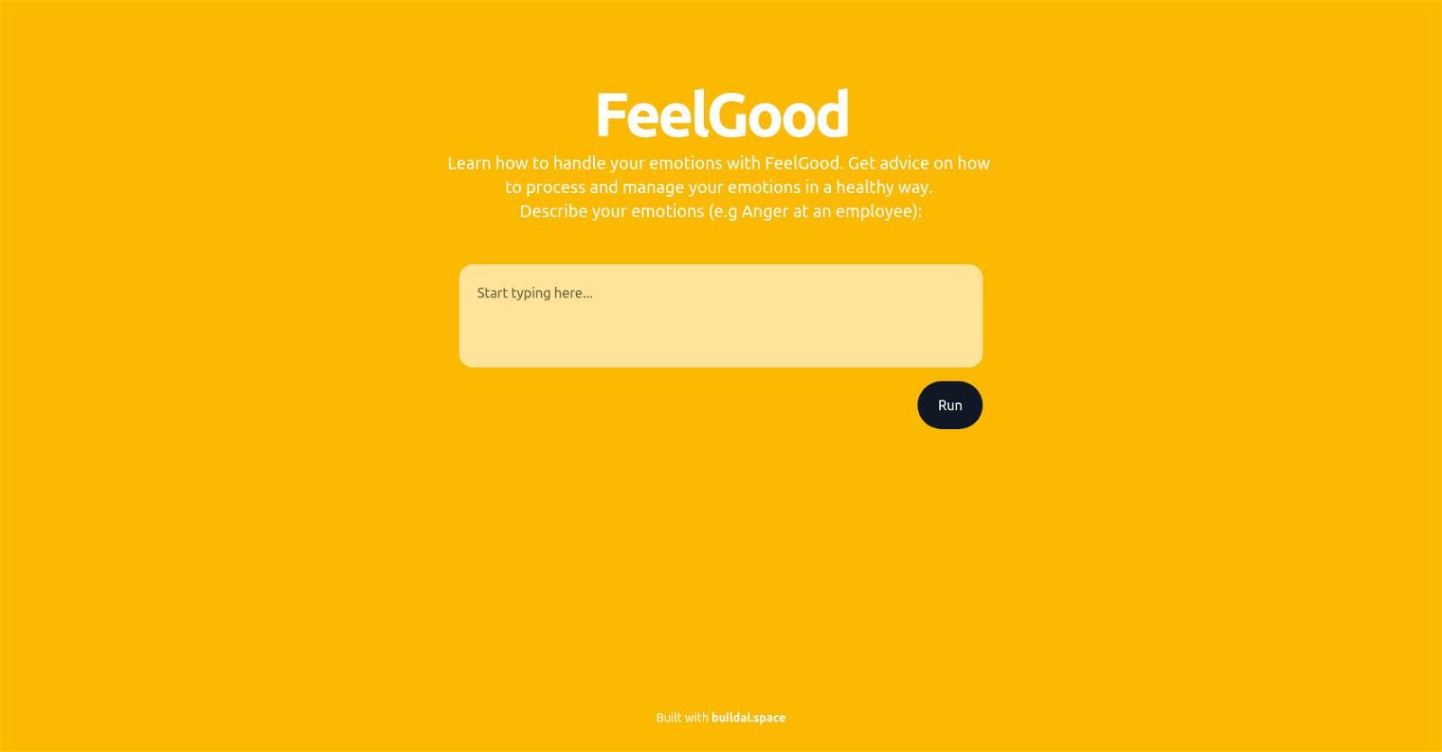 FeelGood website