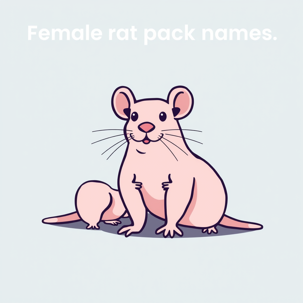 Female rat pack names website