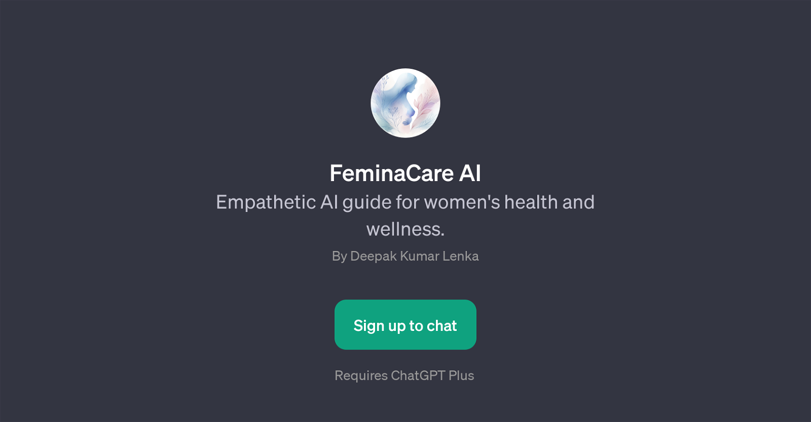 FeminaCare AI website