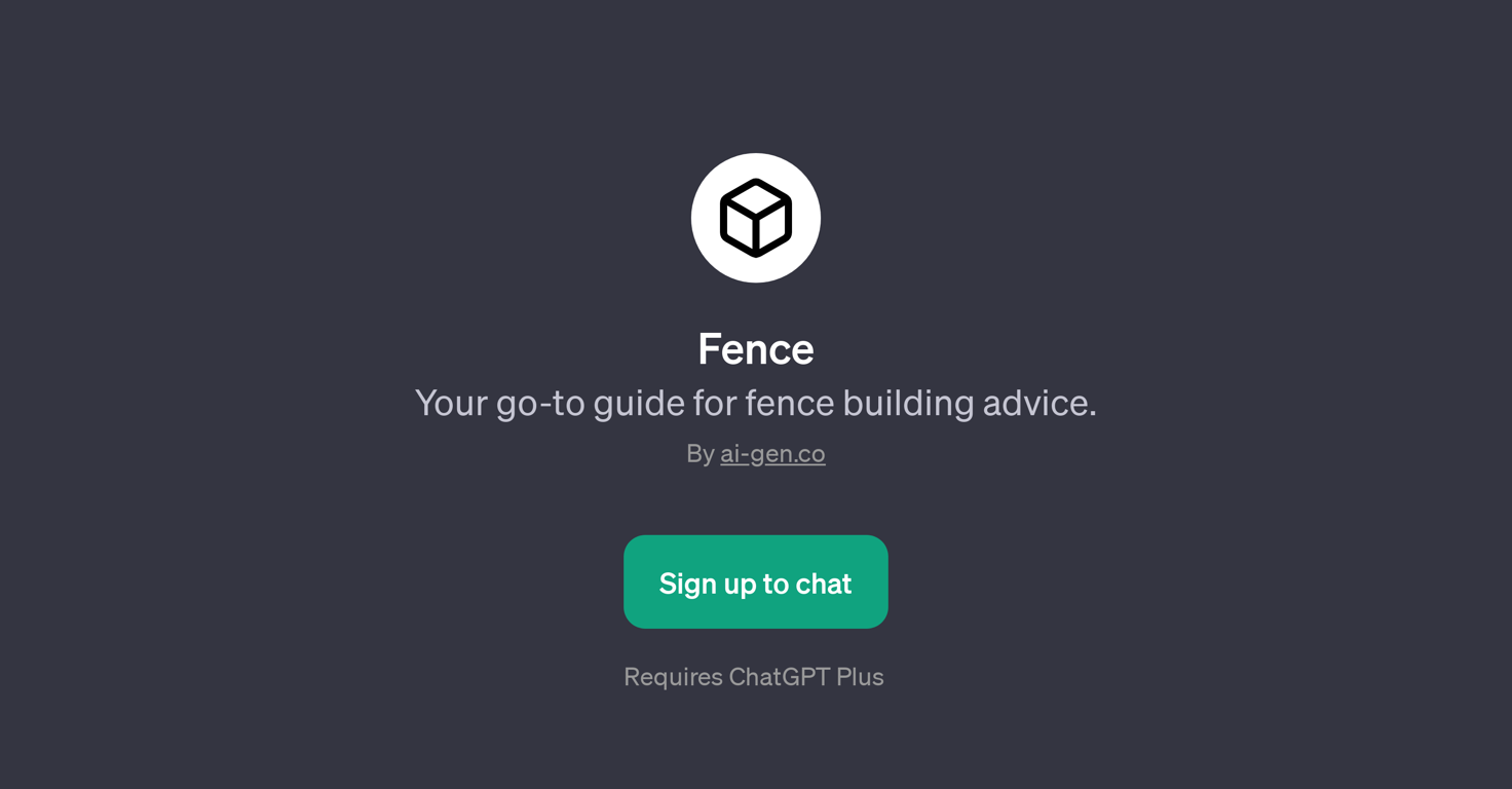 Fence website