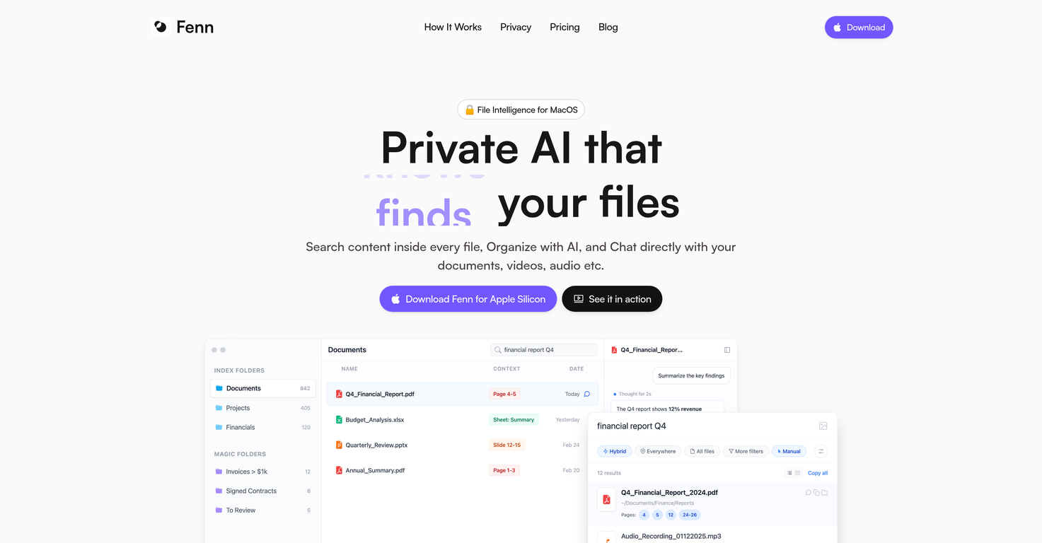 Fenn website