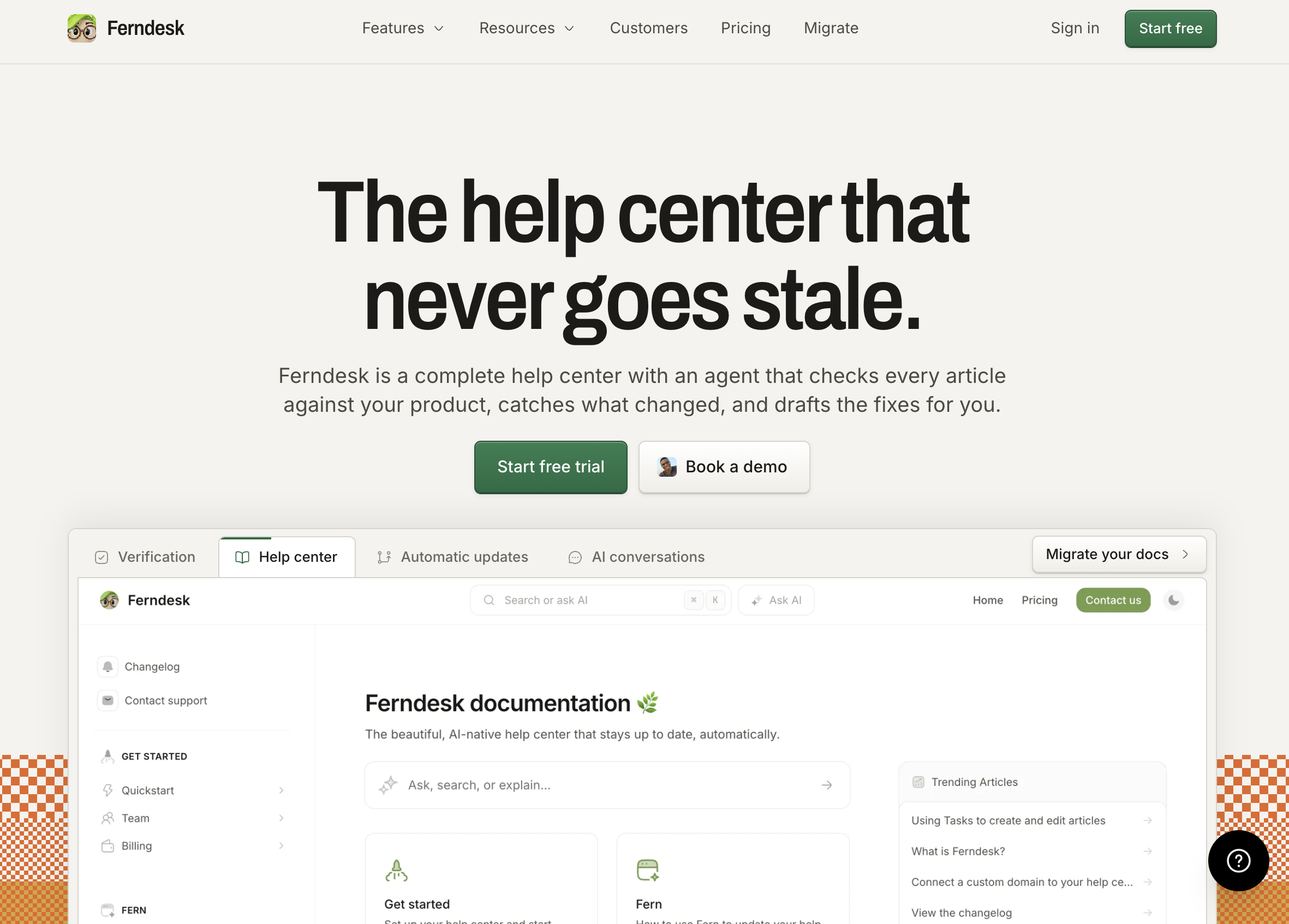 Ferndesk logo