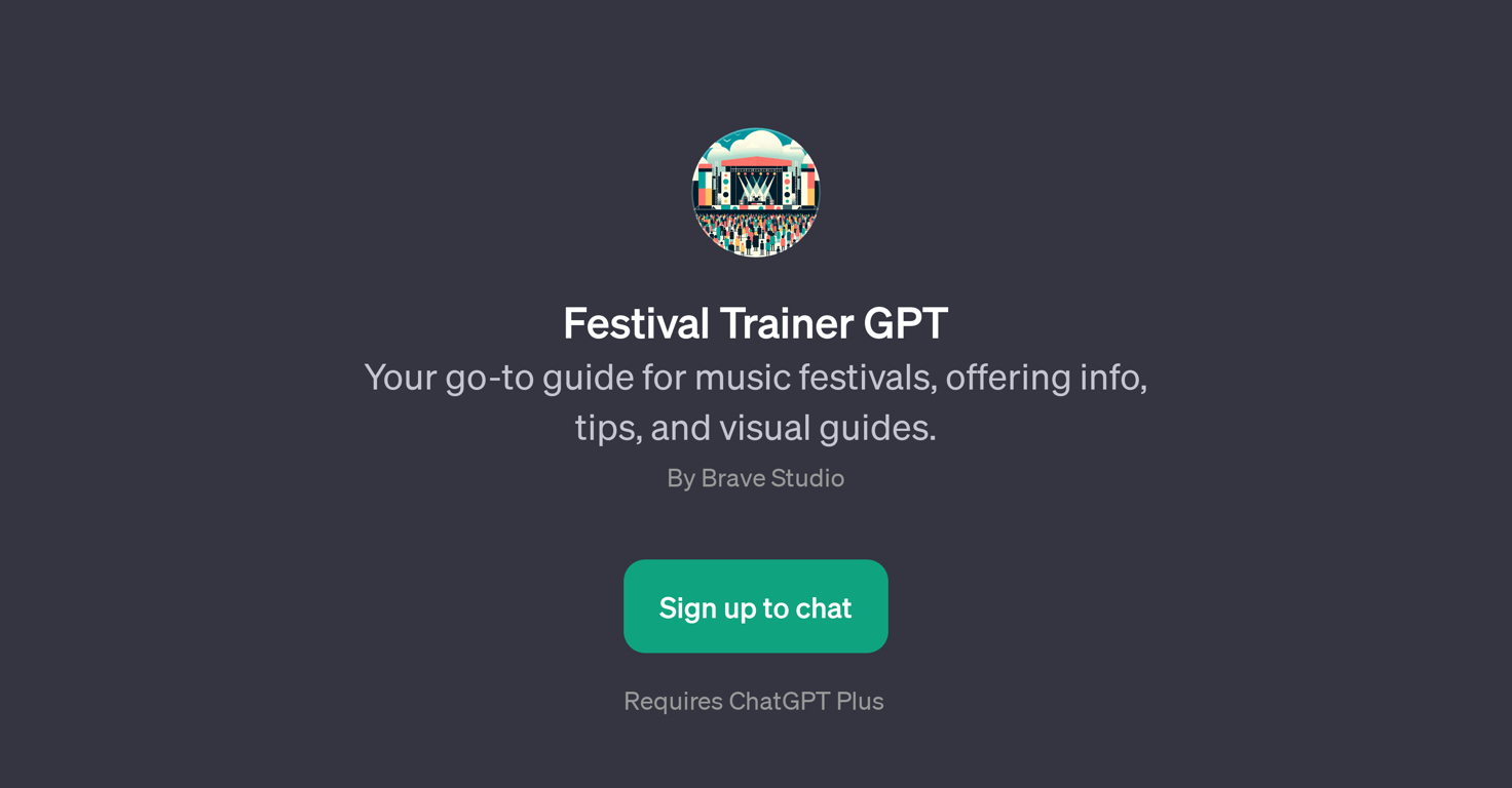 Festival Trainer GPT website