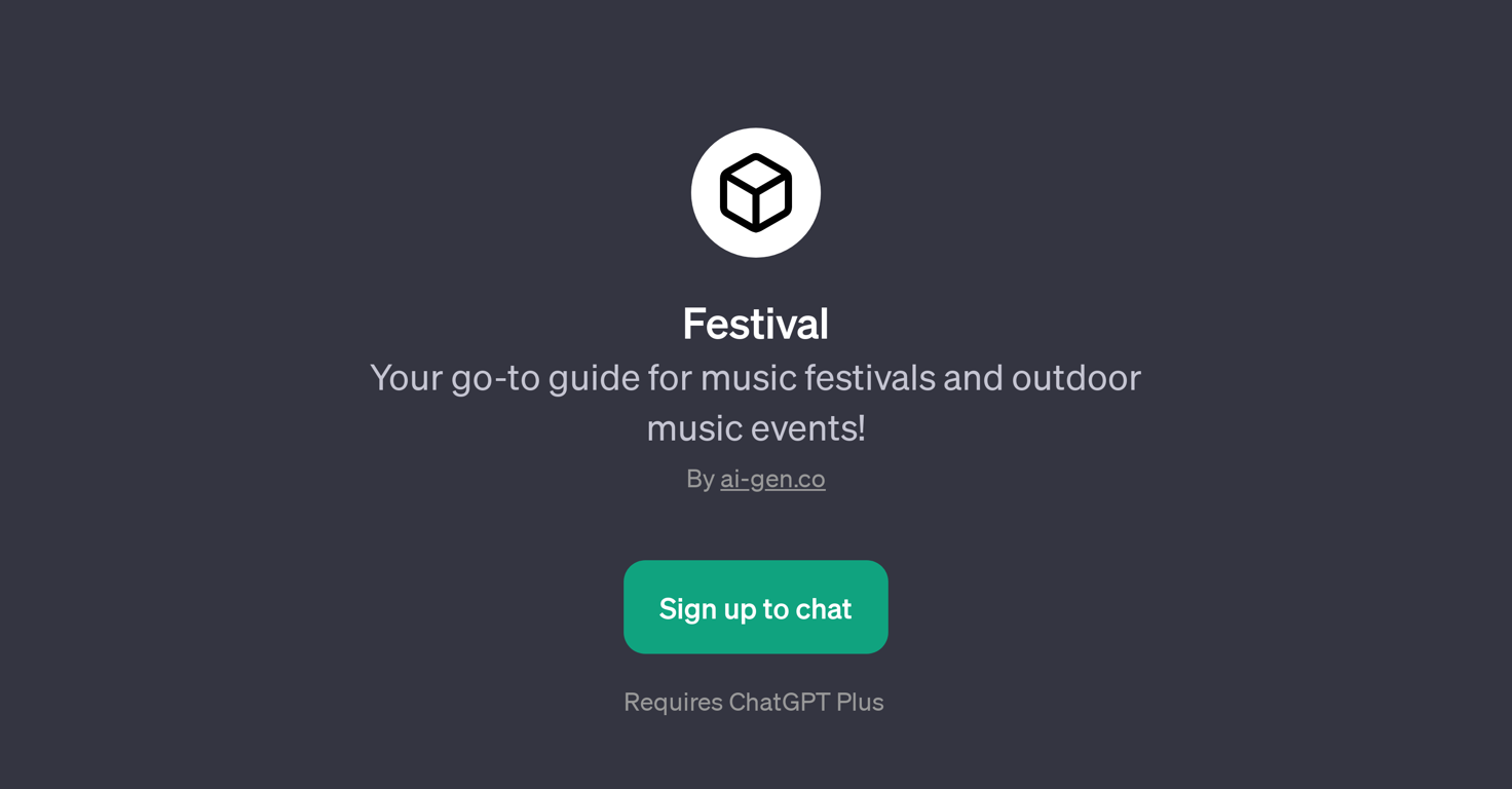 Festival website