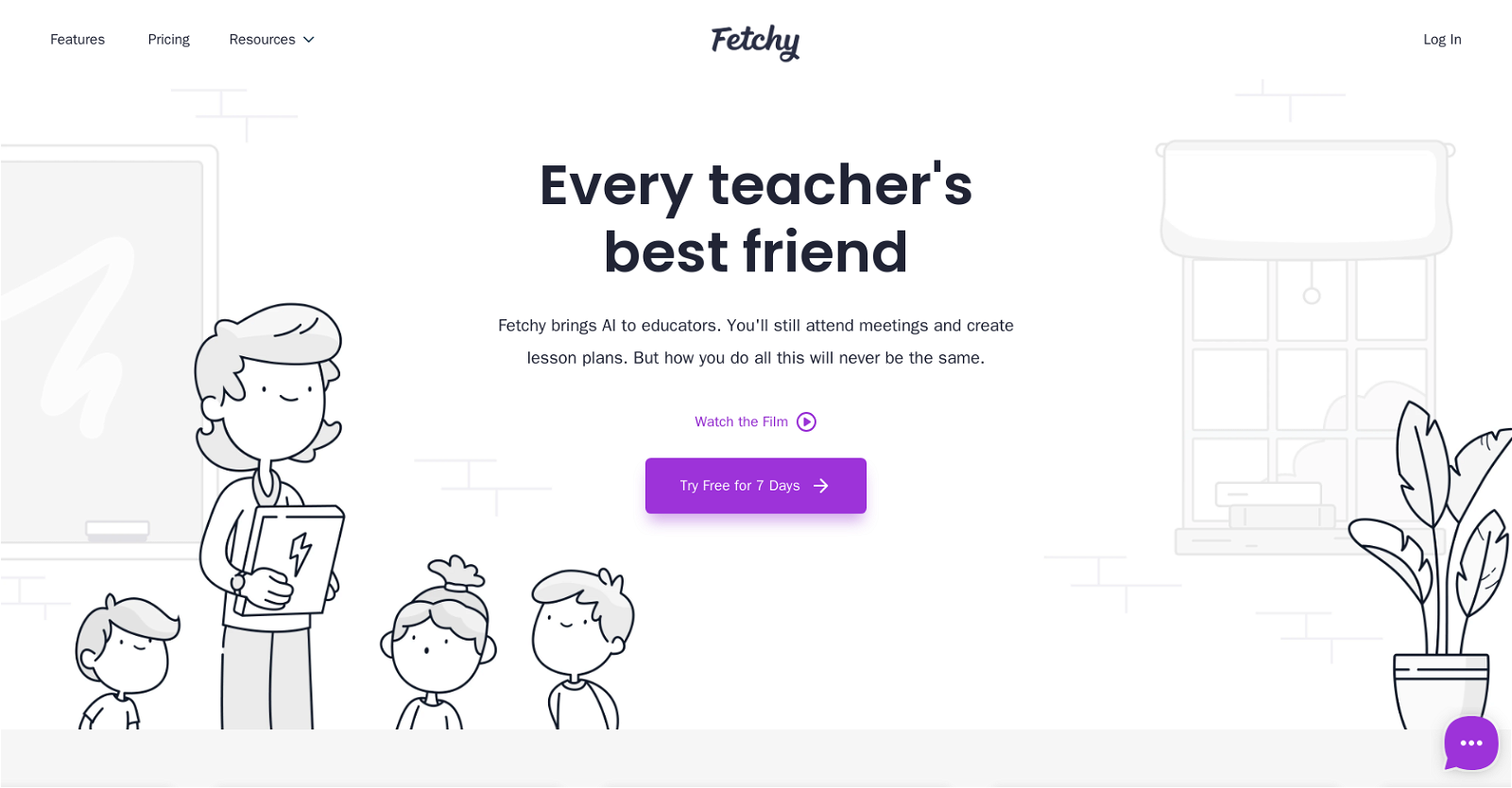 Fetchy website