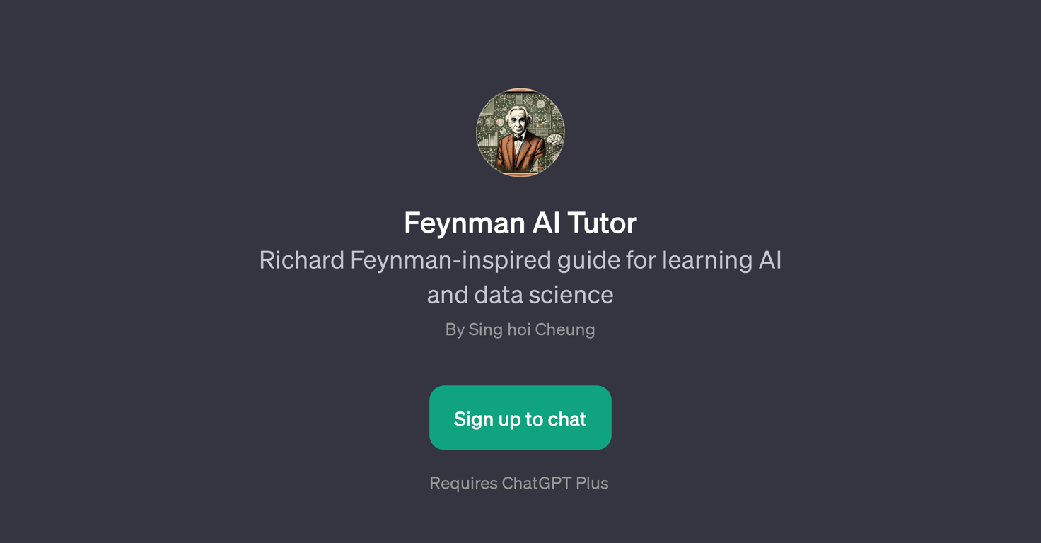 Feynman AI Tutor website