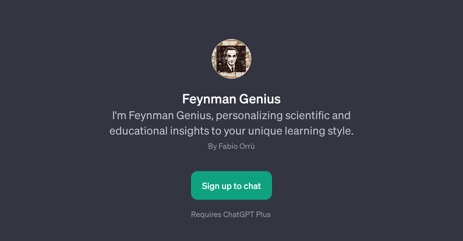 Feynman Genius website
