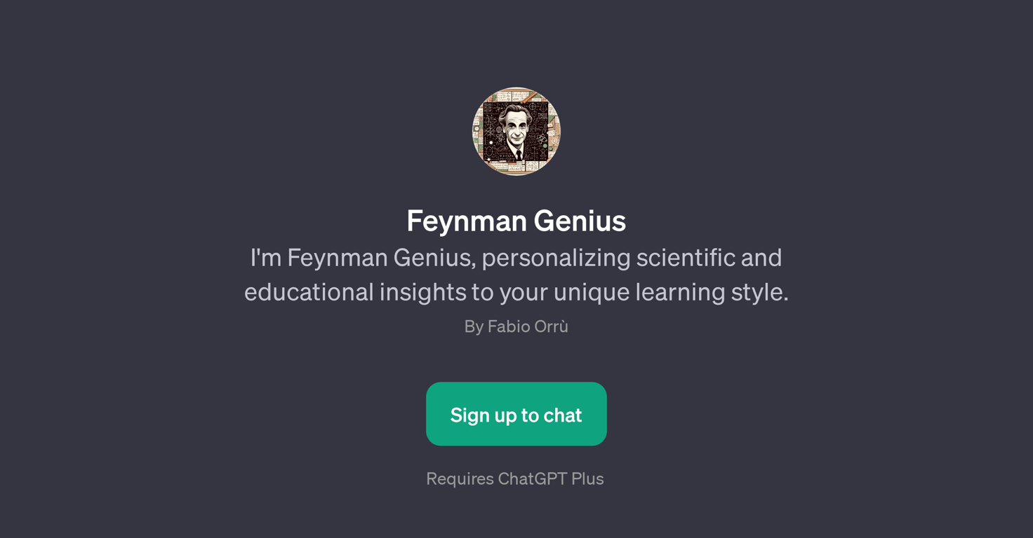 Feynman Genius website
