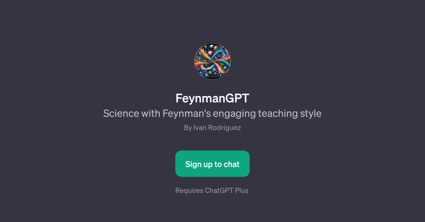 FeynmanGPT website