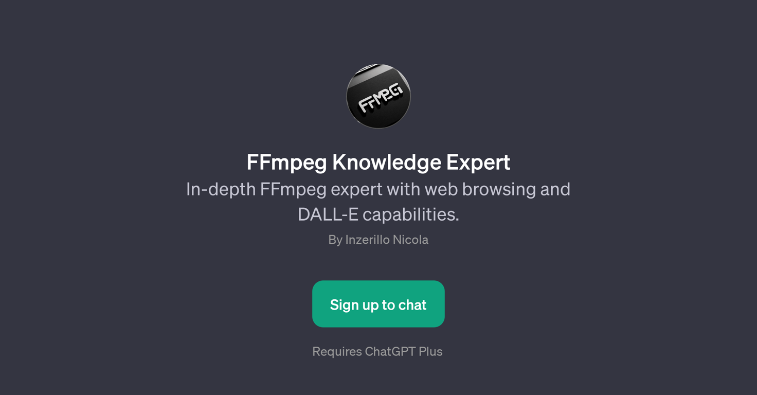 FFmpeg Knowledge Expert website