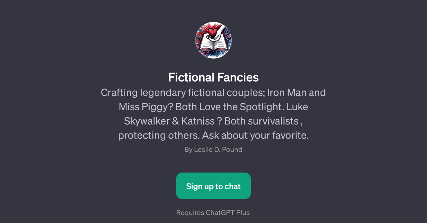 Fictional Fancies website