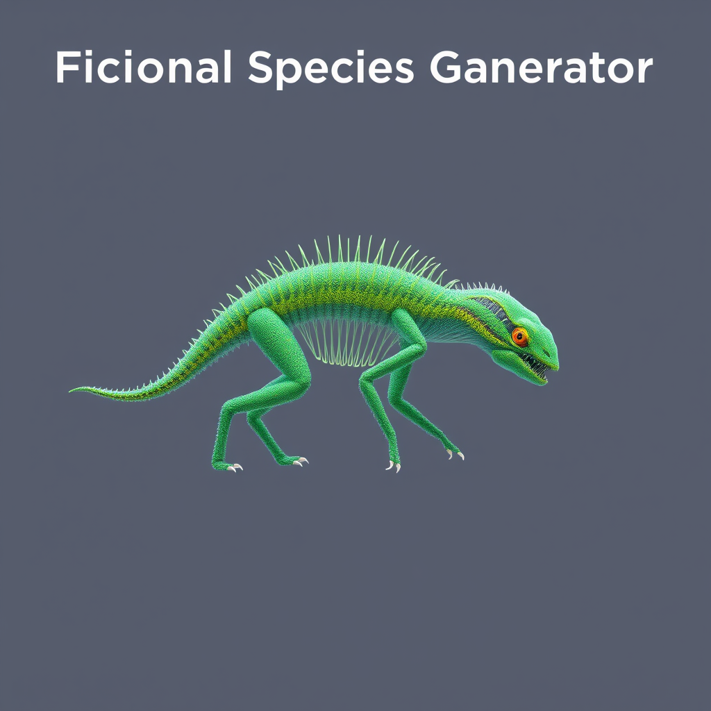 Fictional Species Generator - (Free, No Signup AI Tool)