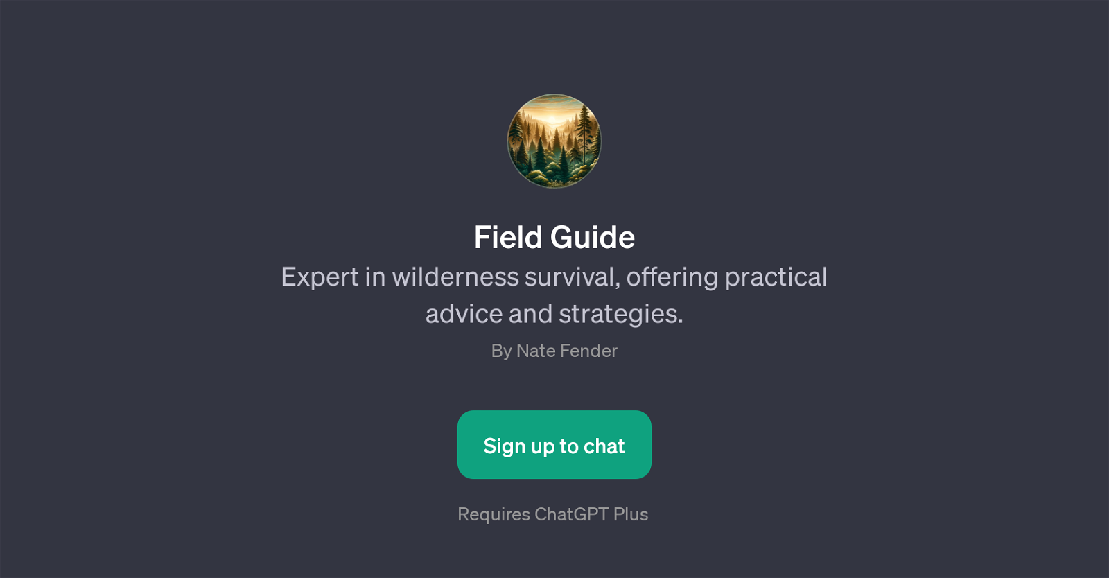 Field Guide website
