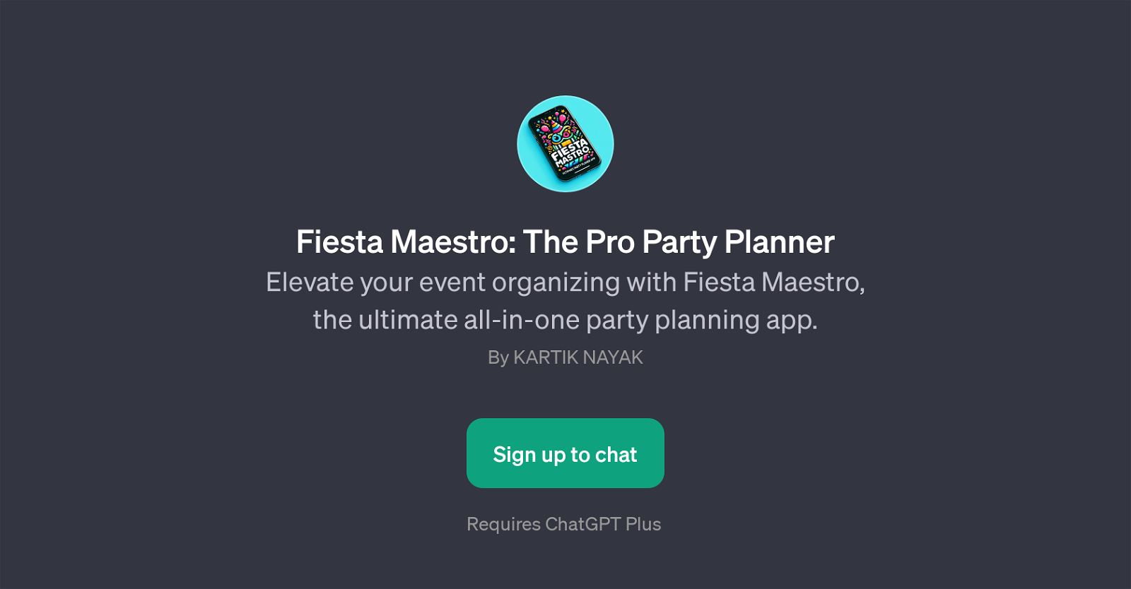 Fiesta Maestro website