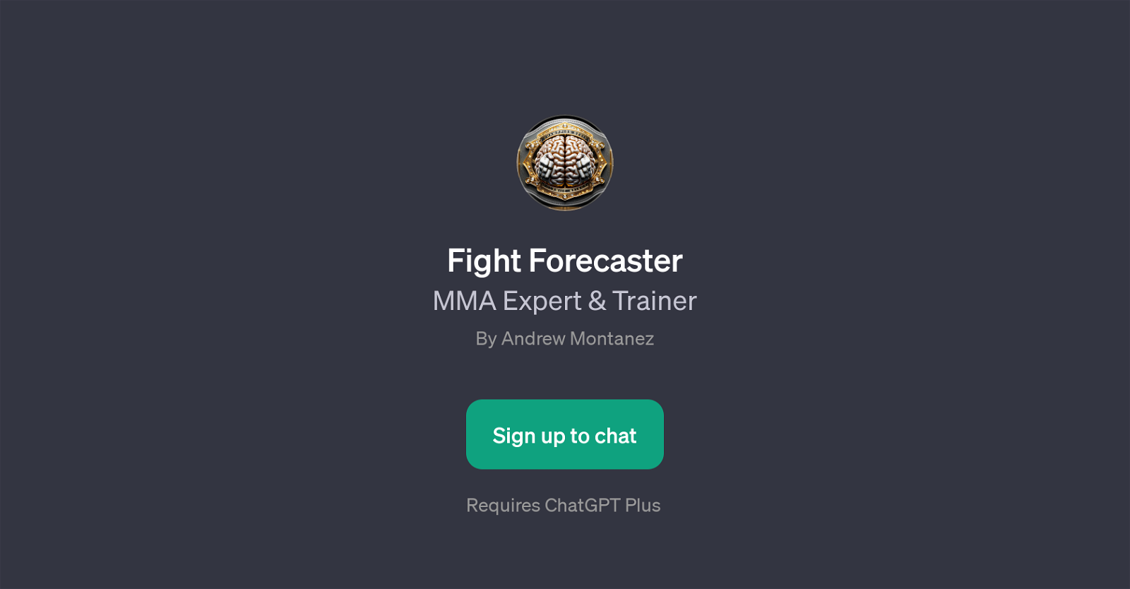 Fight Forecaster website