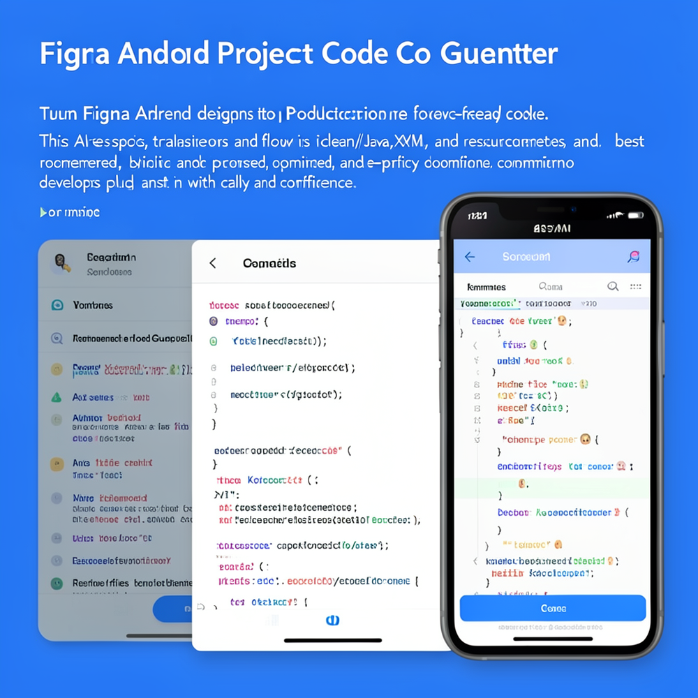 Figma Android Project Code Code Generator website
