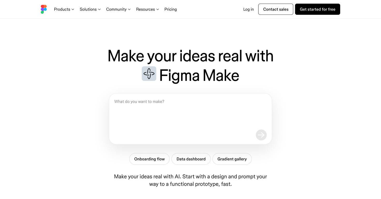 Figma Make website