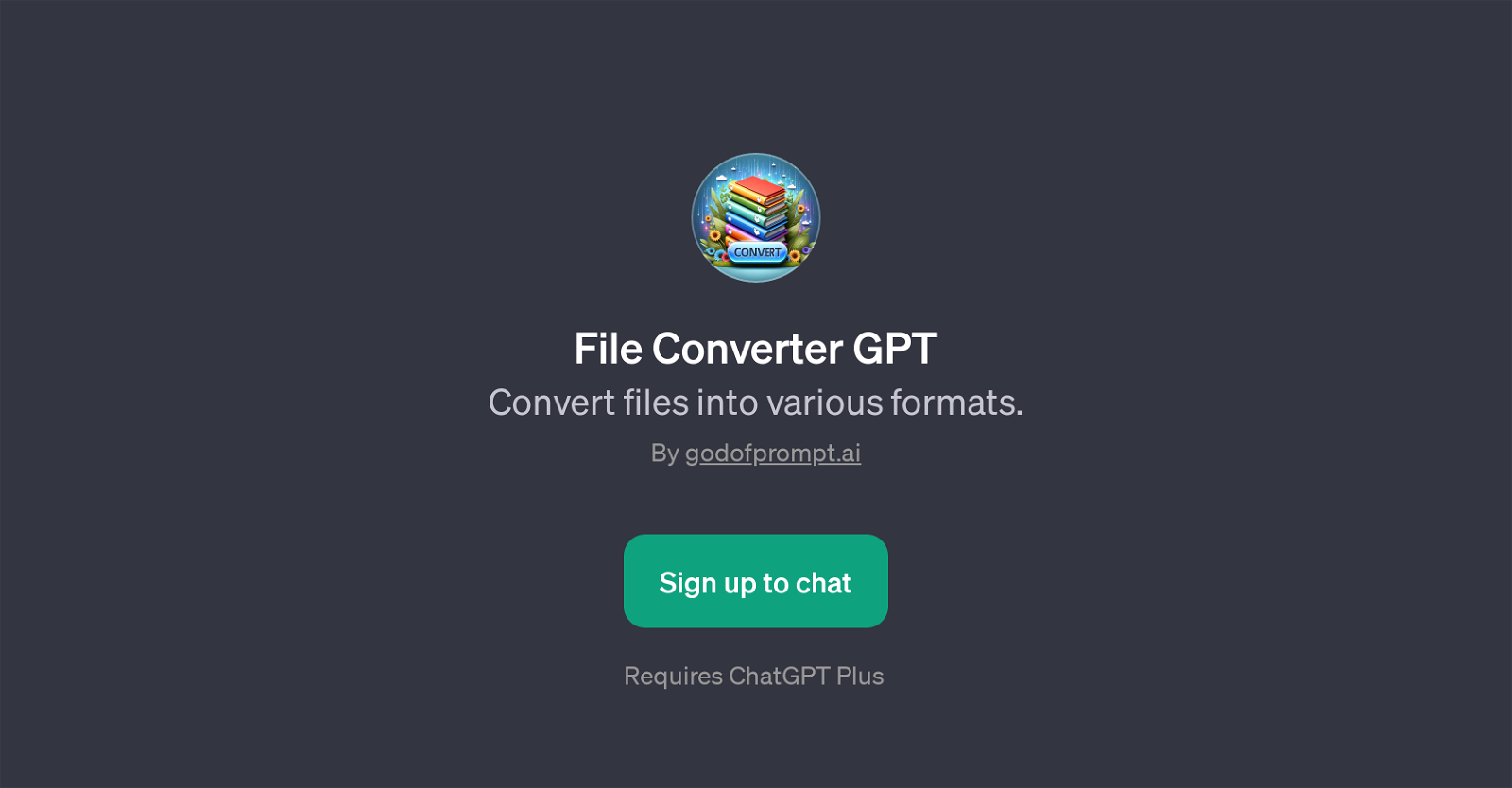File Converter GPT website