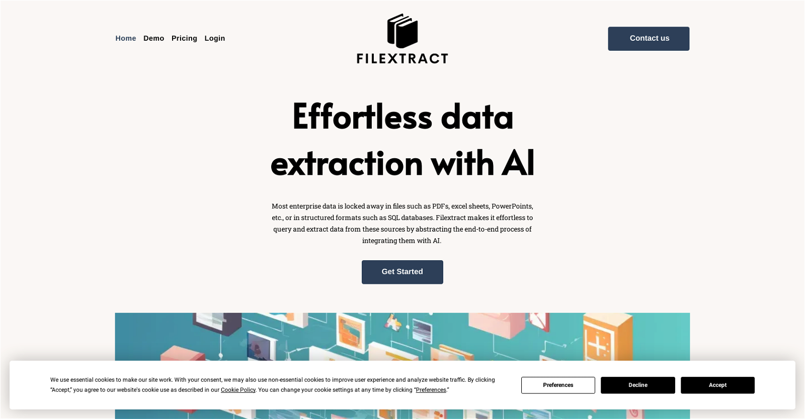 Filextract website