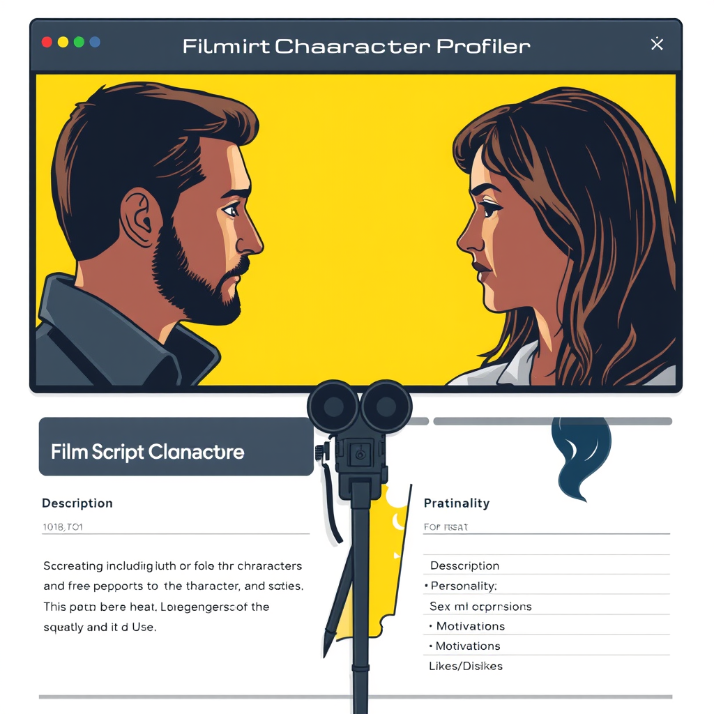 Film Script Character Profiler - (Free, No Signup AI Tool)