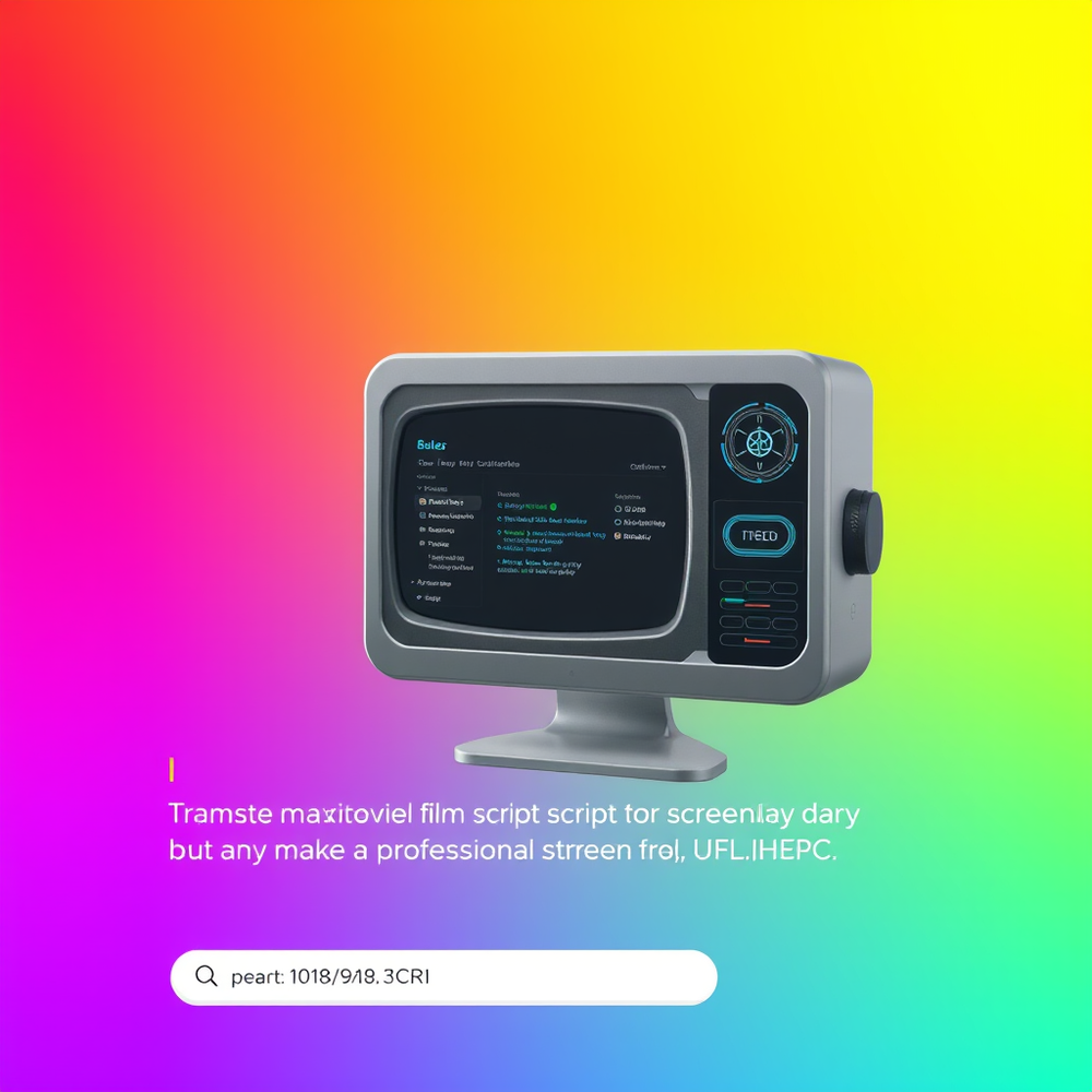 film Script Generator Machine website