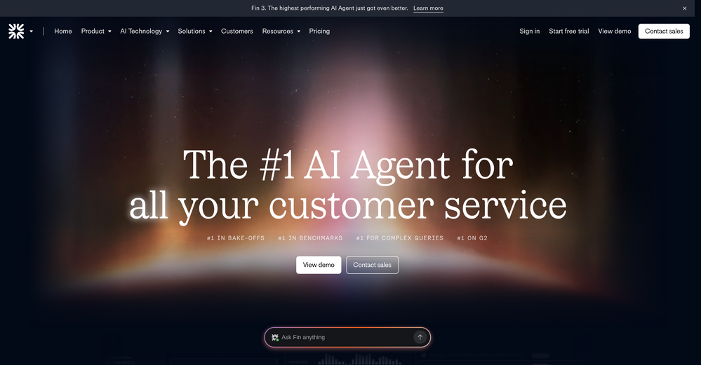 Fin website