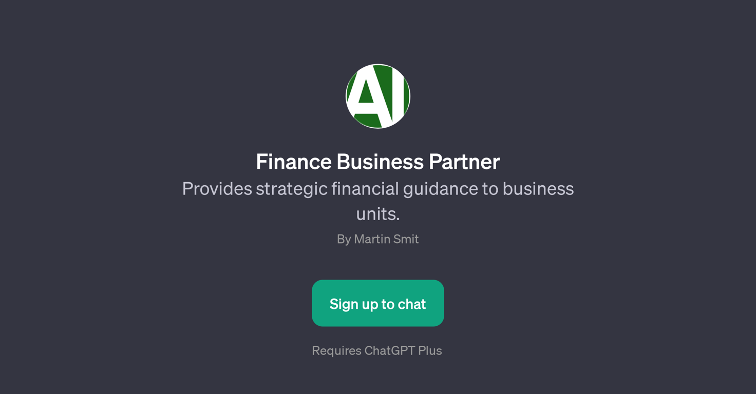 Finance Business Partner website