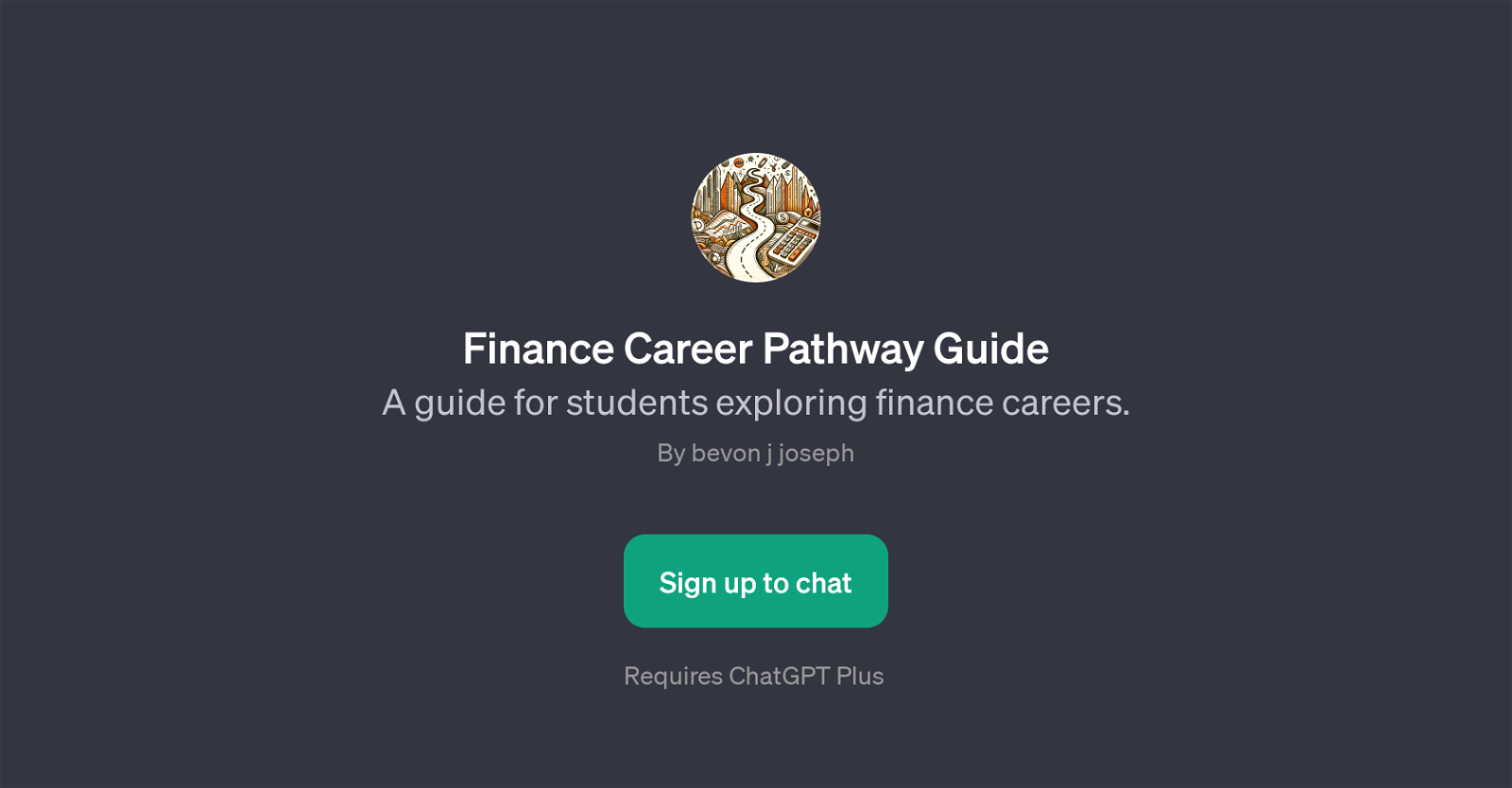Finance Career Pathway Guide GPT website
