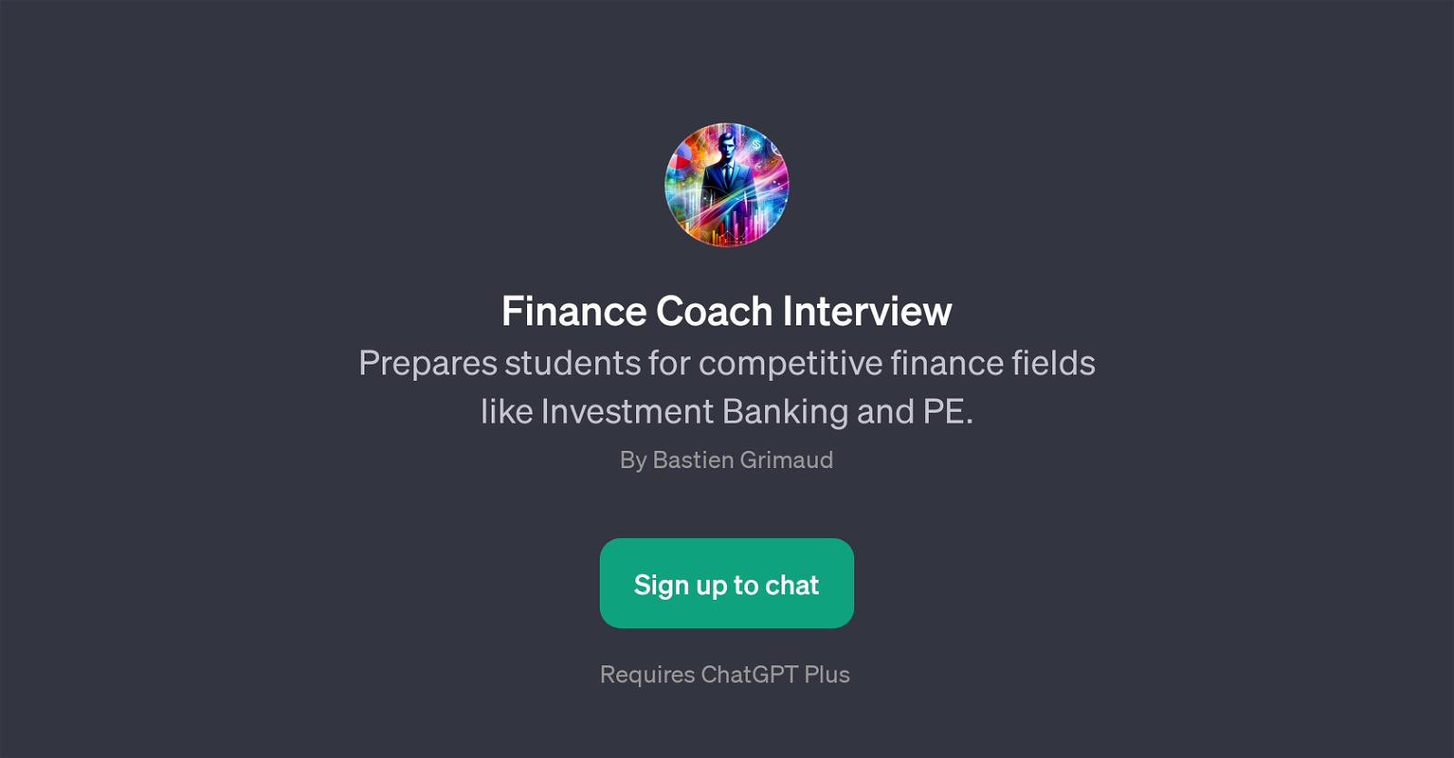 Finance Coach Interview website