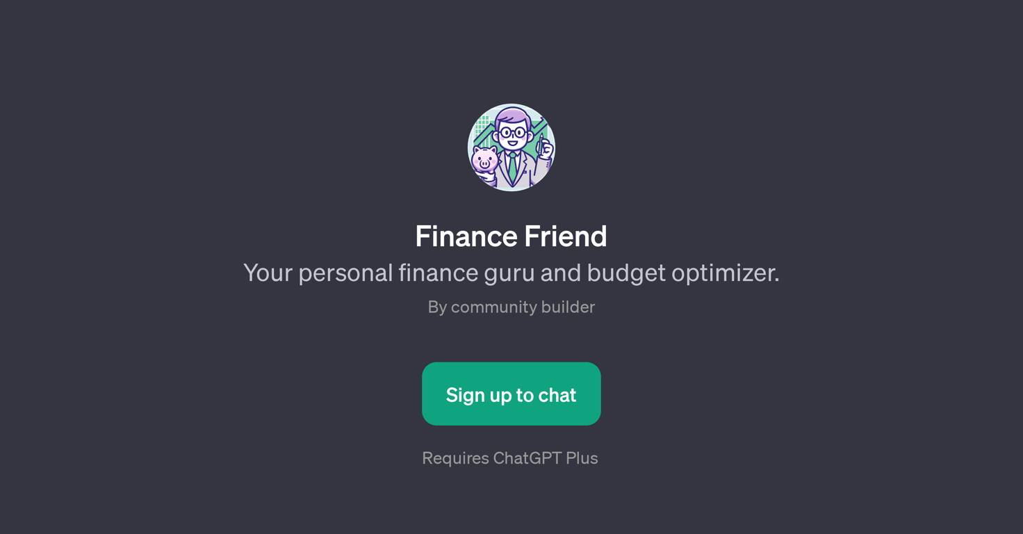 Finance Friend website