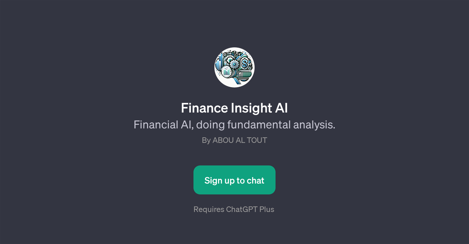 Finance Insight AI website
