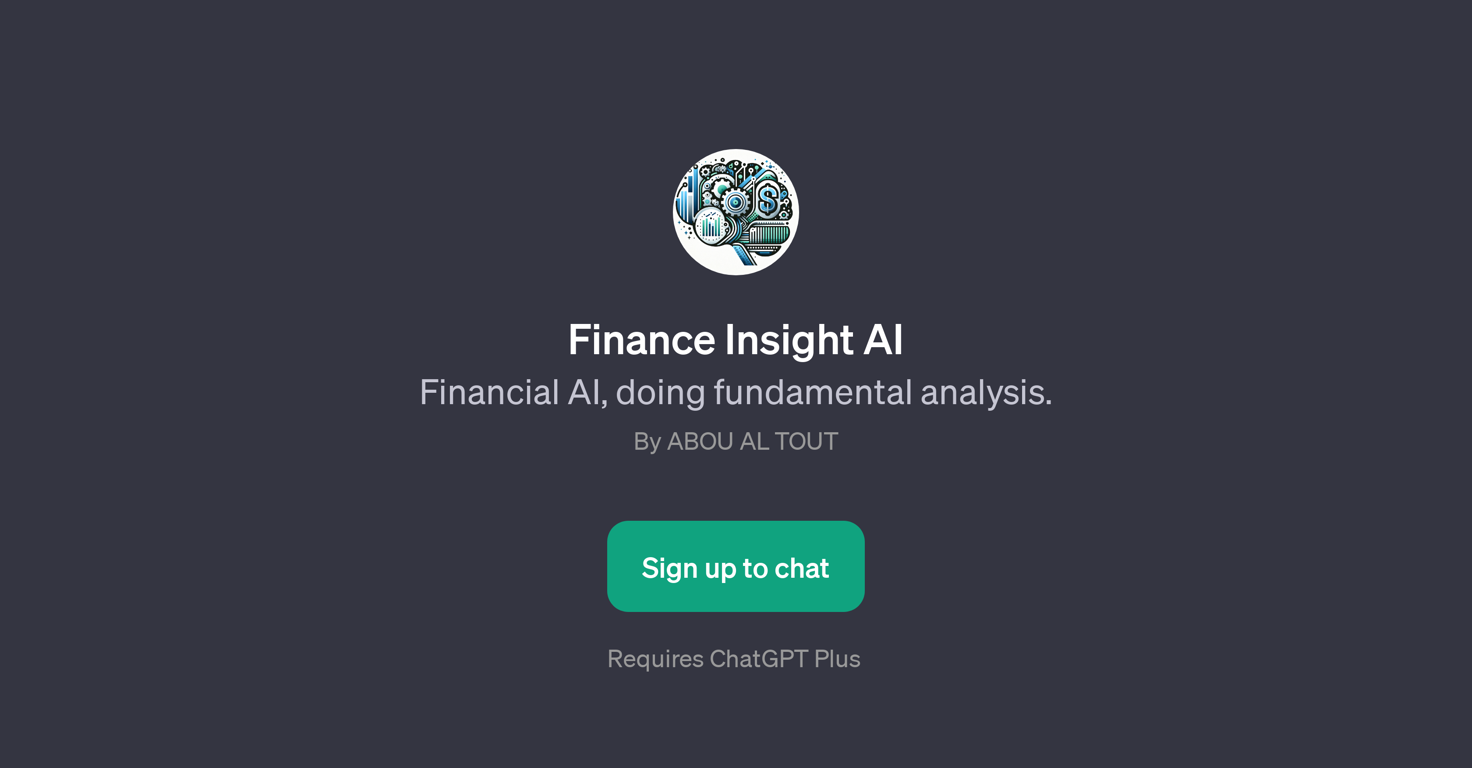 Finance Insight AI website