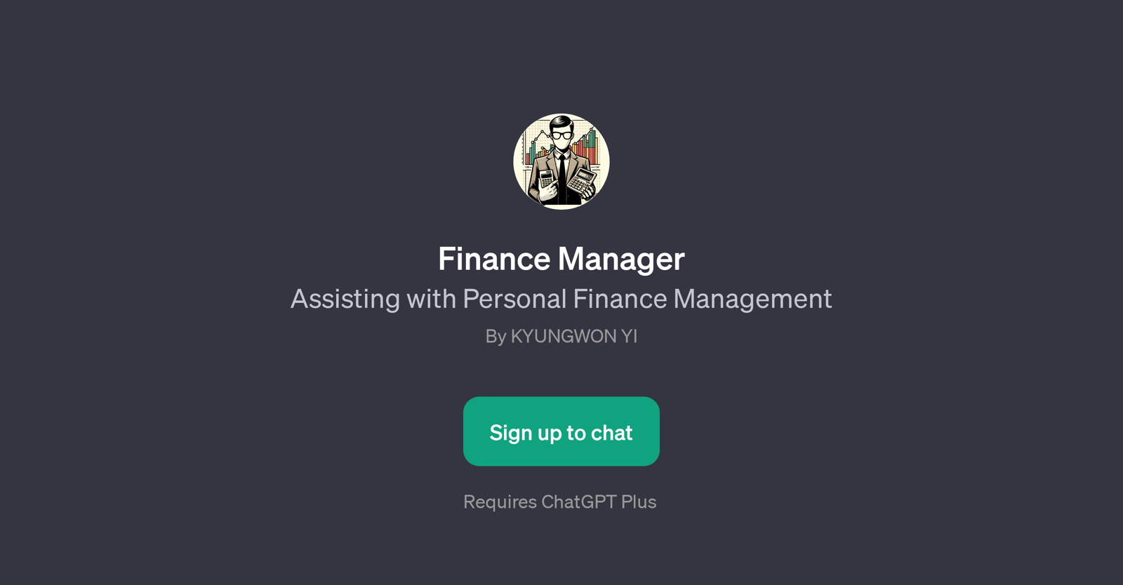 Finance Manager website